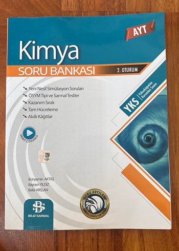 Kimya Soru Bankası AYT 2. Oturum