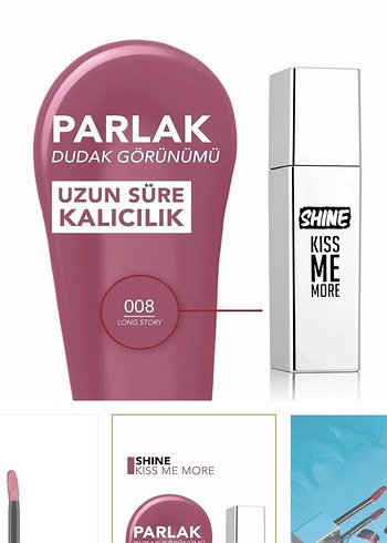 Flormar shine kiss ruj - Görsel 5