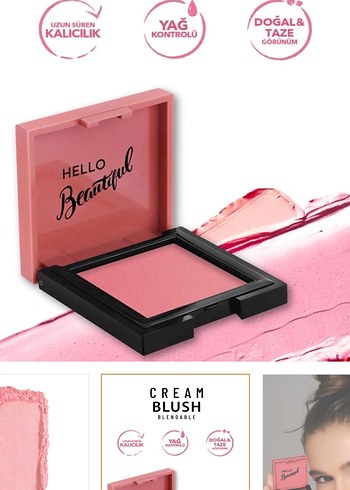 Pastel Krem Allık - Görsel 5