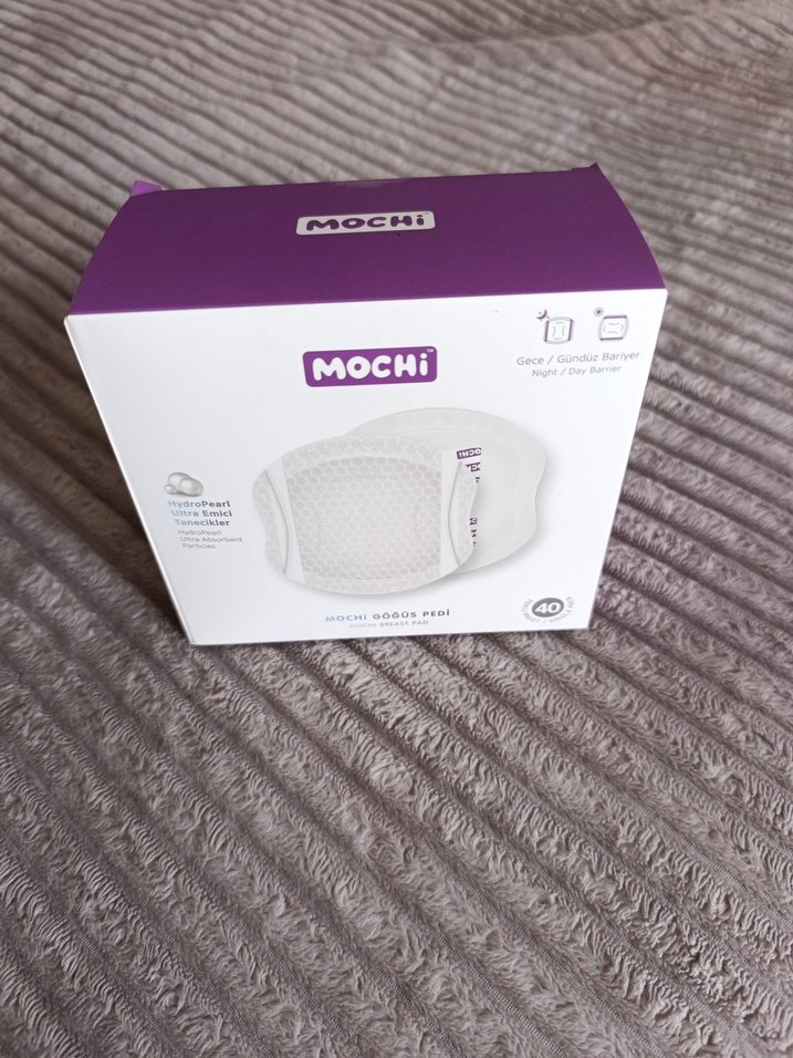 MOCHi Göğüs Pedi Beyaz 40'lı - Görsel 5