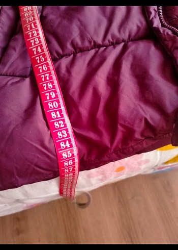 Bordo Kadın Kışlık Mont - Görsel 3