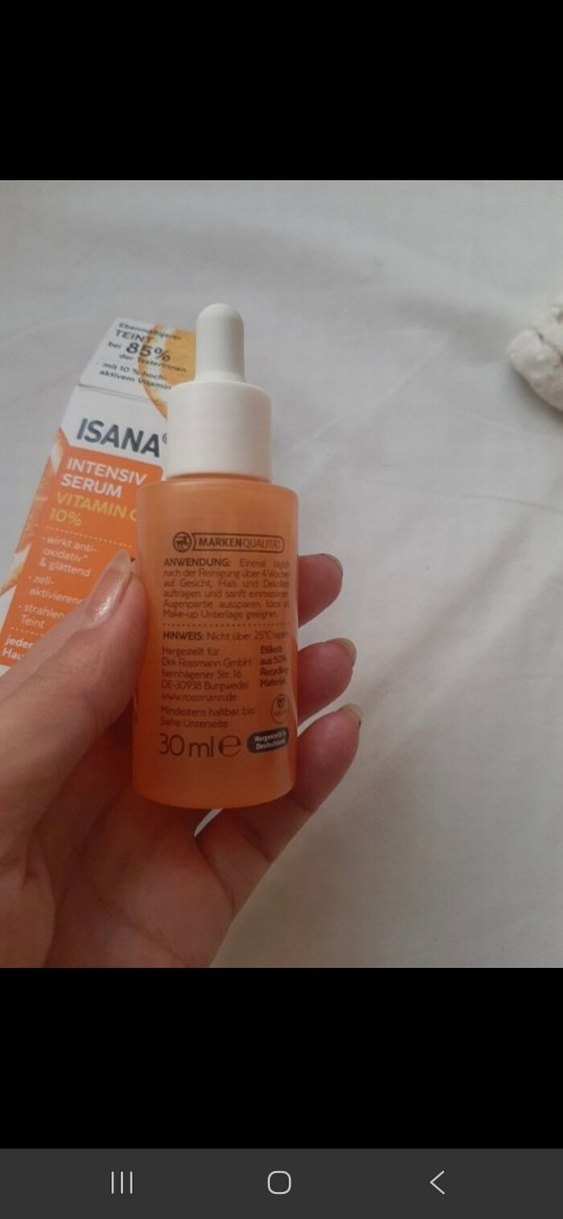 ISANA C Vitamini %10 Yoğun Serum - Görsel 4