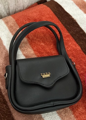 Zara Siyah Mini Canta