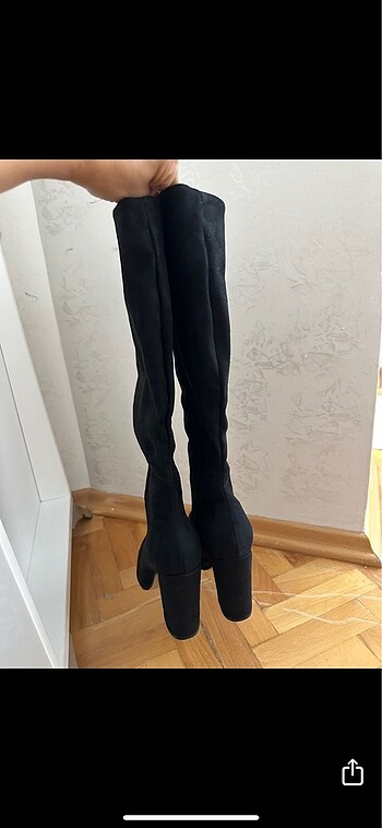 Boohoo uzun çizme - Görsel 4