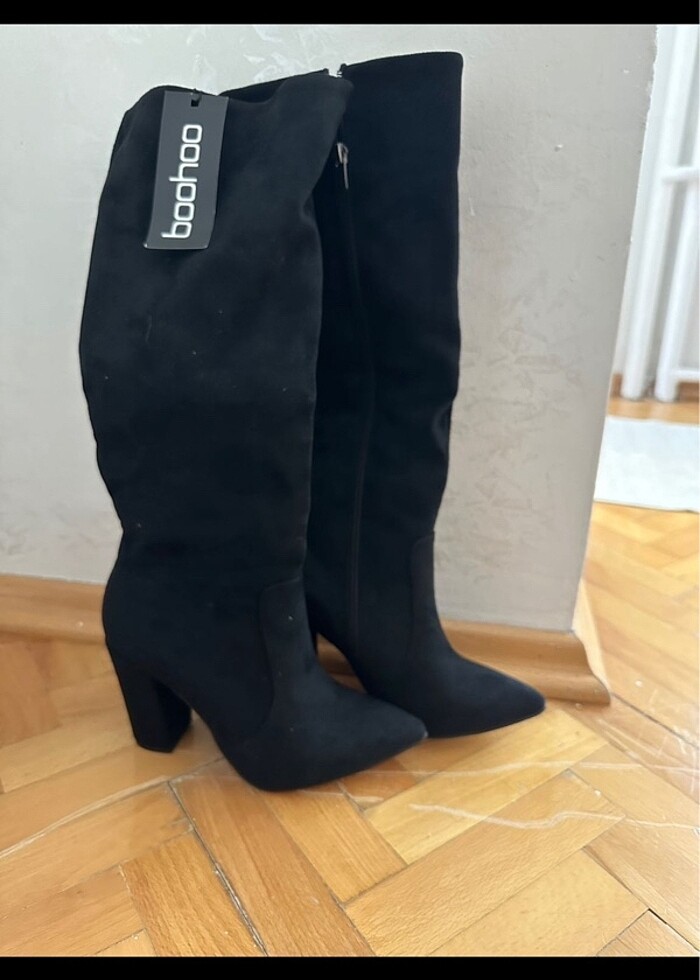 Boohoo uzun çizme - Görsel 2