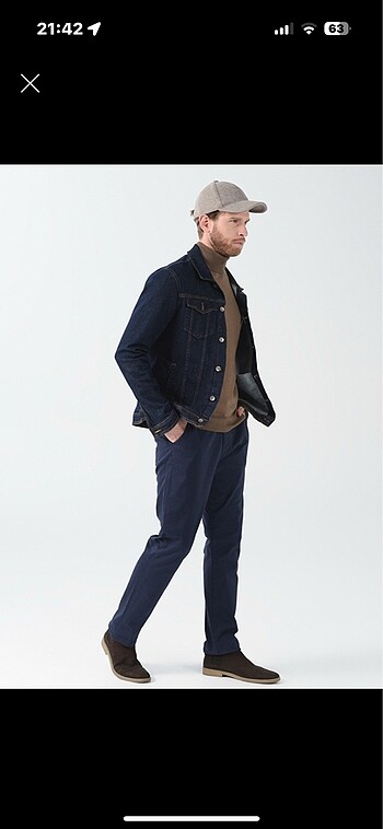 Fabrika erkek regular fit chino pantolon