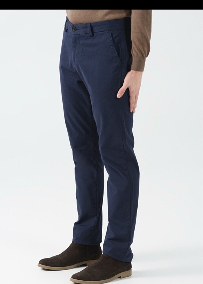 Fabrika erkek regular fit chino pantolon - Görsel 4