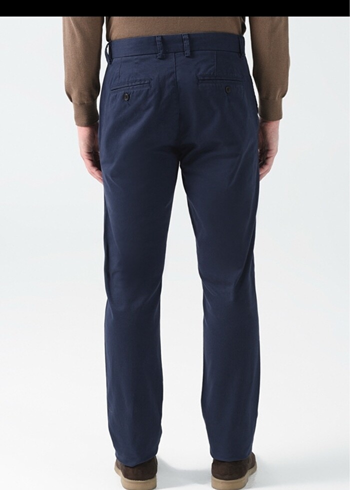 Fabrika erkek regular fit chino pantolon - Görsel 5