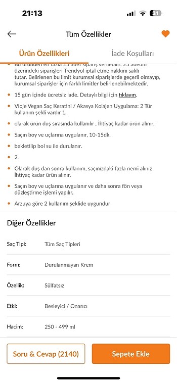Viejo vegan keratin-collagen-saç düzleştirici - Görsel 5