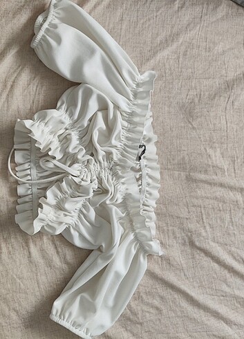 Balon kollu büstiyer  - Görsel 2