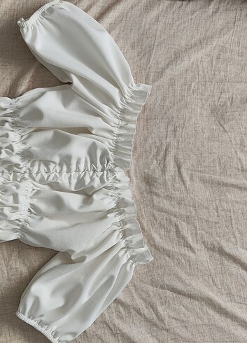 Balon kollu büstiyer  - Görsel 3