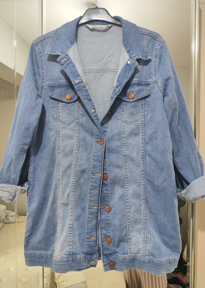 Jean ceket  - Görsel 2