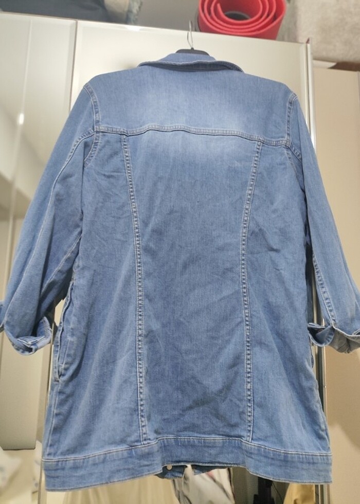 Jean ceket  - Görsel 3
