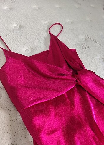 Çapraz detaylı abiye elbise  - Görsel 7