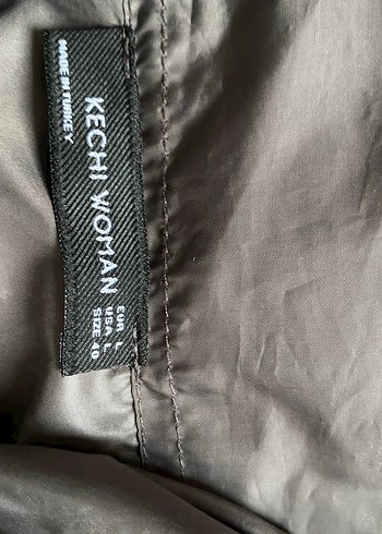 Gri  Yağmurluk Fermuarlı - Görsel 2