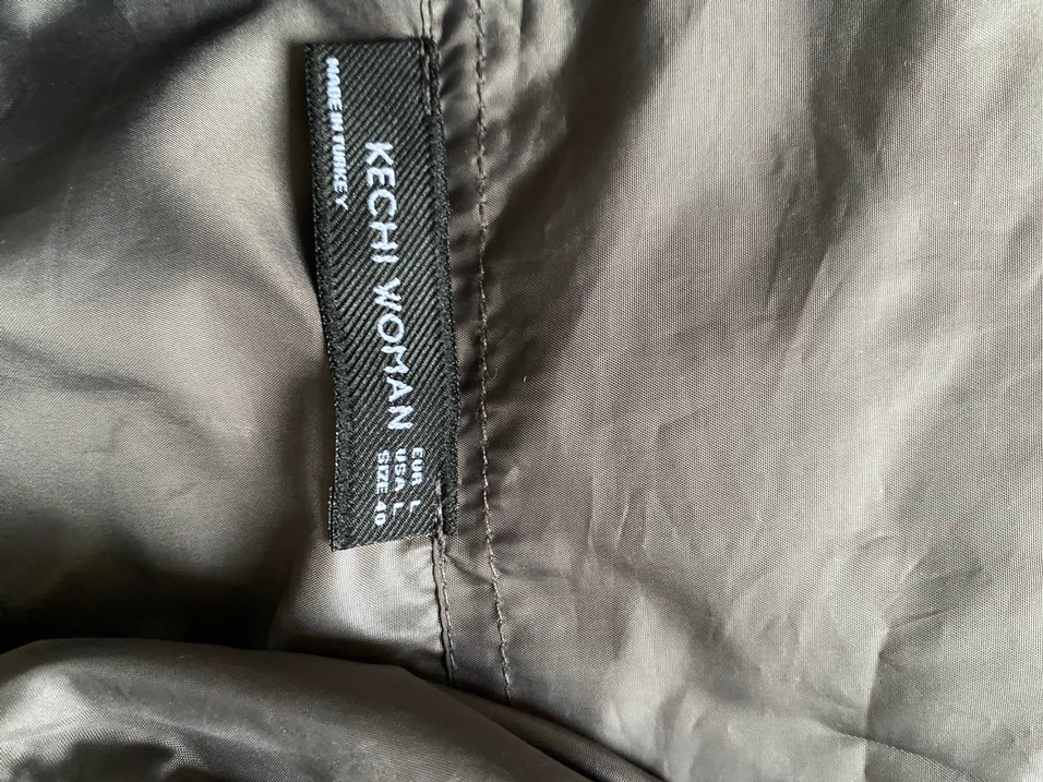 Gri  Yağmurluk Fermuarlı - Görsel 2