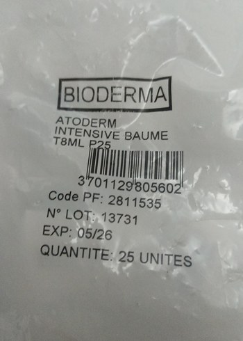 Bioderma Atoderm Yoğun Rahatlatıcı Bakım 7 ml - Görsel 5