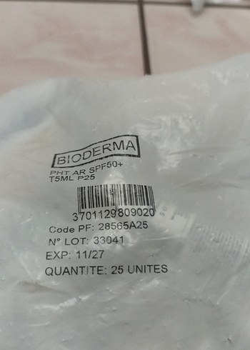 Bioderma Photoderm AR SPF 50 Güneş Koruyucu 5ml - Görsel 3