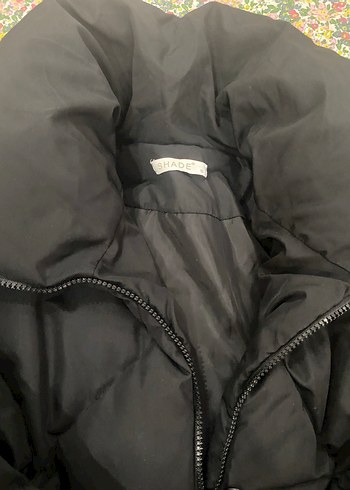 Diğer Düğmeli Siyah Kadın Kışlık Mont
