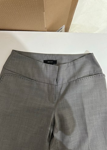 34 Beden Gri Kumaş Pantolon