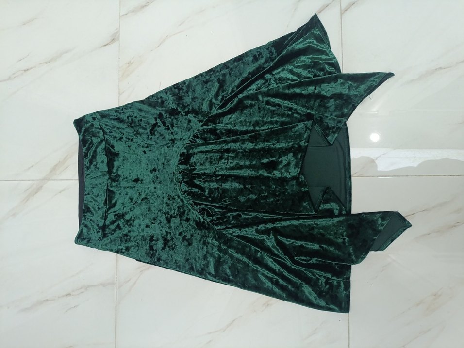 Koyu Yeşil Etek - Görsel 2