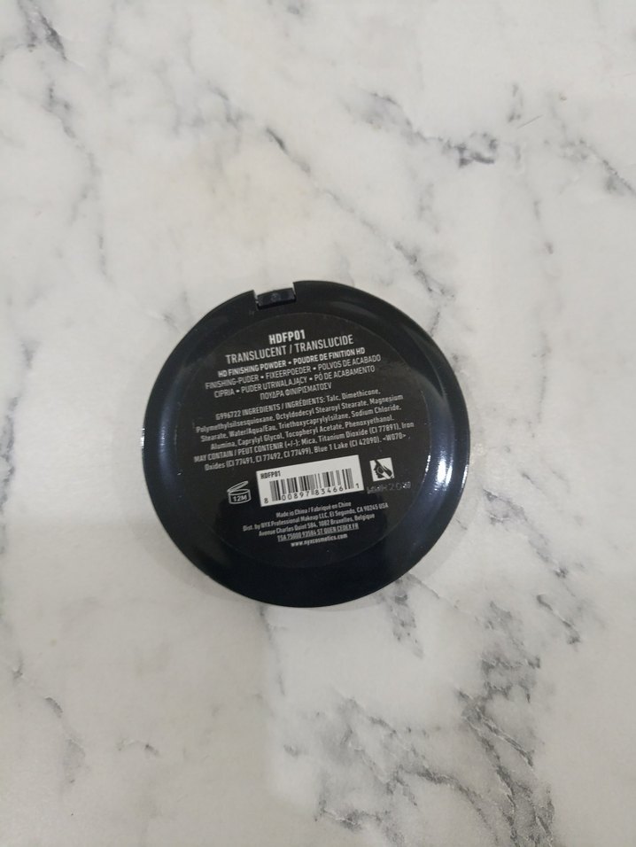 NYX HD Bitirici Pudra - Parlak Beyaz - Görsel 2