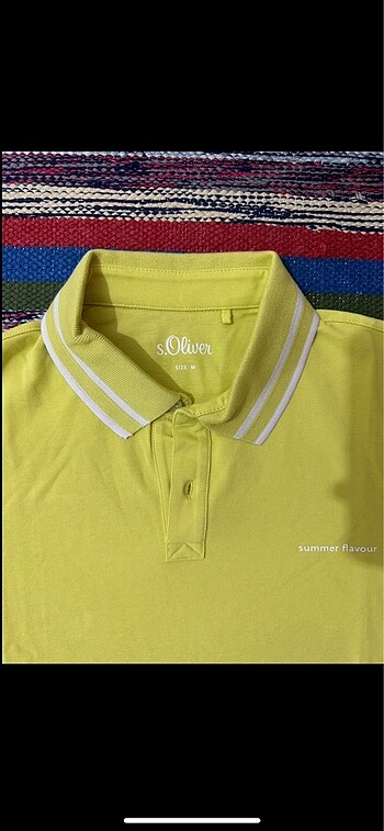 Diğer S oliver M beden sarı tişört sıfır