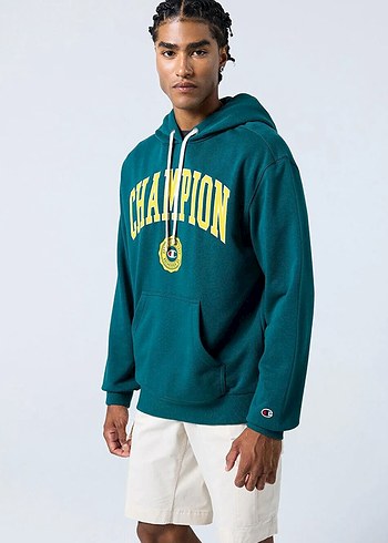 Diğer Champion Yesil Kapusonlu Sweatshirt