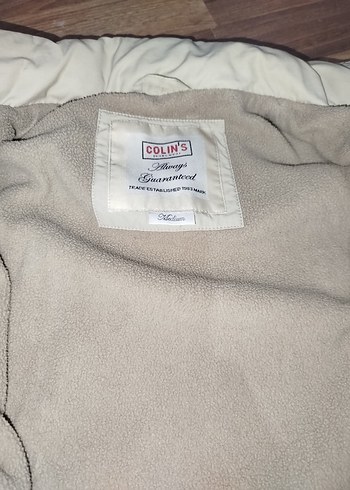 Bej Fermuarlı unisex Streetwear Mont - Görsel 3