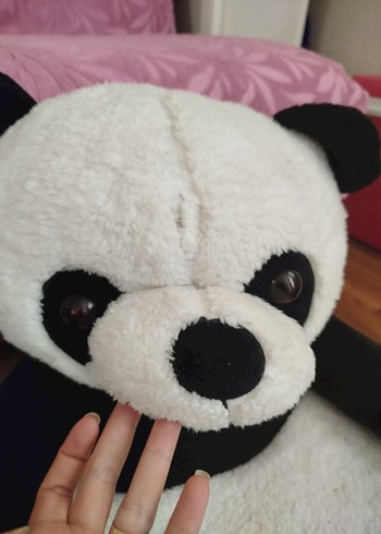 Diğer Büyük Siyah Beyaz Panda Peluş koltuk