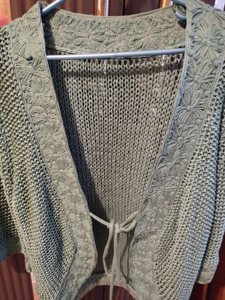 Bohem Tarzı  Örgü Hırka - Görsel 2