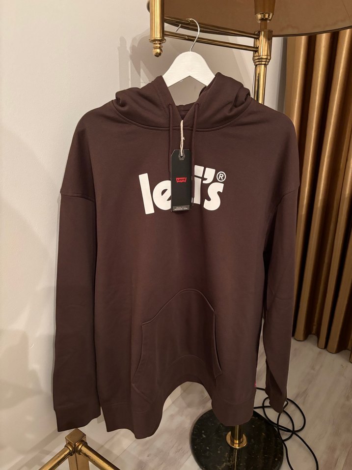 Levi's Kahverengi Kapüşonlu Sweatshirt - Görsel 2