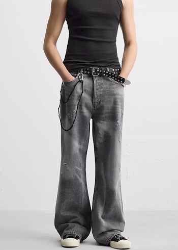 Zara detaylı orijinal jeans - Görsel 5