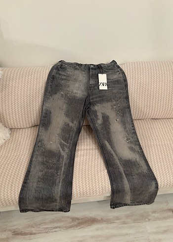 Zara detaylı orijinal jeans - Görsel 2