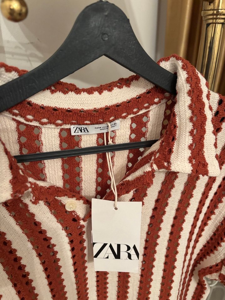 Zara polo yaka etiketli orijinal t shirt - Görsel 4