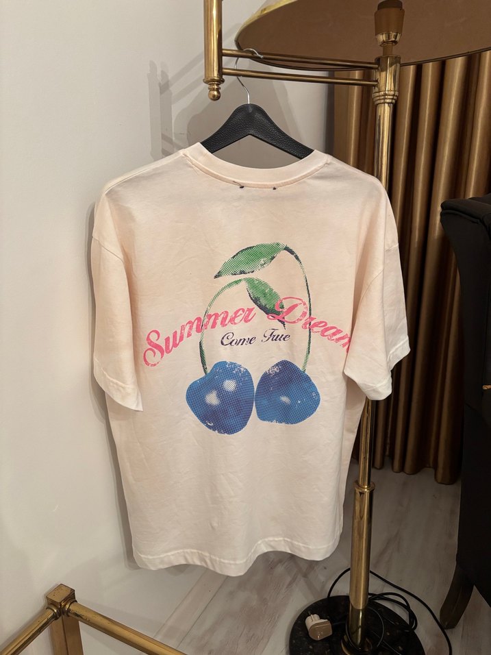 Zara orijinal baskı detaylı t shirt sıfır - Görsel 4