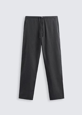 Zara pamuklu keten pantolon etiketli - Görsel 5