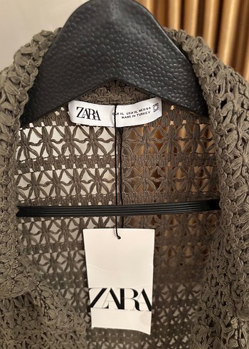 xl Beden Zara orijinal el işi şık yazlık gömlek