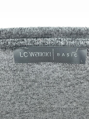 l Beden gri Renk LC Waikiki Kazak / Triko %70 İndirimli.