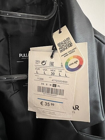 Pull and Bear Kolay colber deri