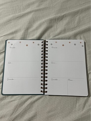 Beden Renk Matt notebook süresiz ajanda