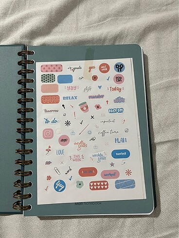 Beden Matt notebook süresiz ajanda