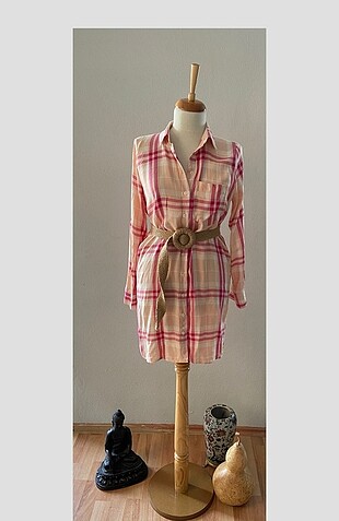 Pembe Tunik Elbise