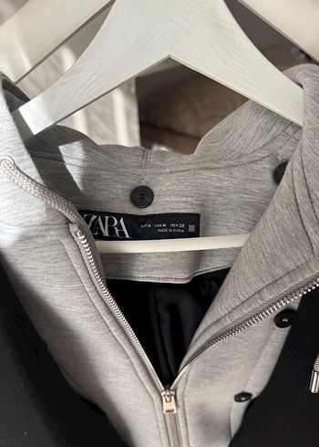 m Beden Çıkarılabilir hırka detaylı Zara Kaban