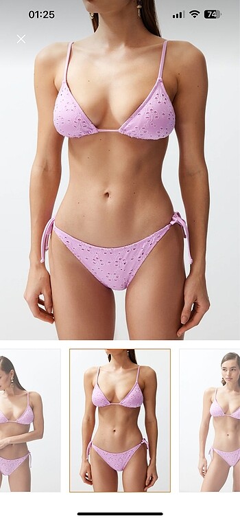 Trendyol & Milla Pembe bikini takımı