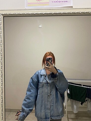 m Beden Oversize kot ceket