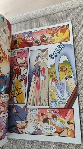  Beden Renk Sonic Kirpi (Sonic The Hedgehog) vol 1 ?SATILDI ?