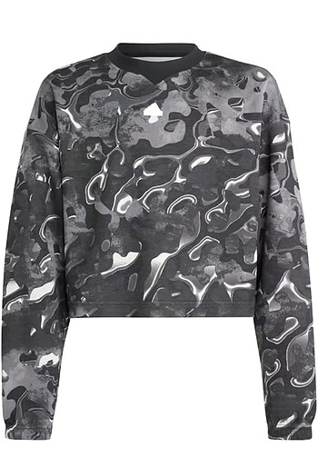 adidas JG FI AOP SWT Eşofman Üstü/Sweatshirt