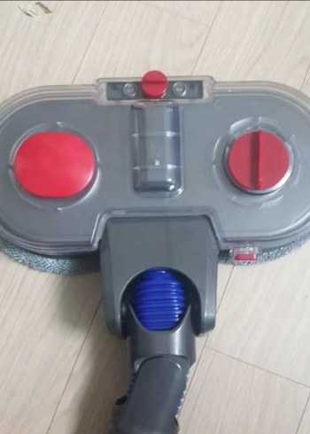 Kırmızı ve Gri Elektrikli Süpürge Başlığı sadece kapağı