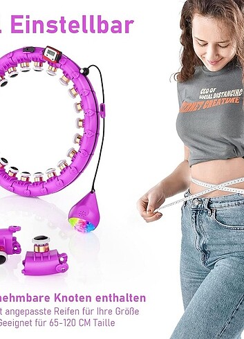 Beden Smart Hula Hoop Sayaçlı Hula Hoop